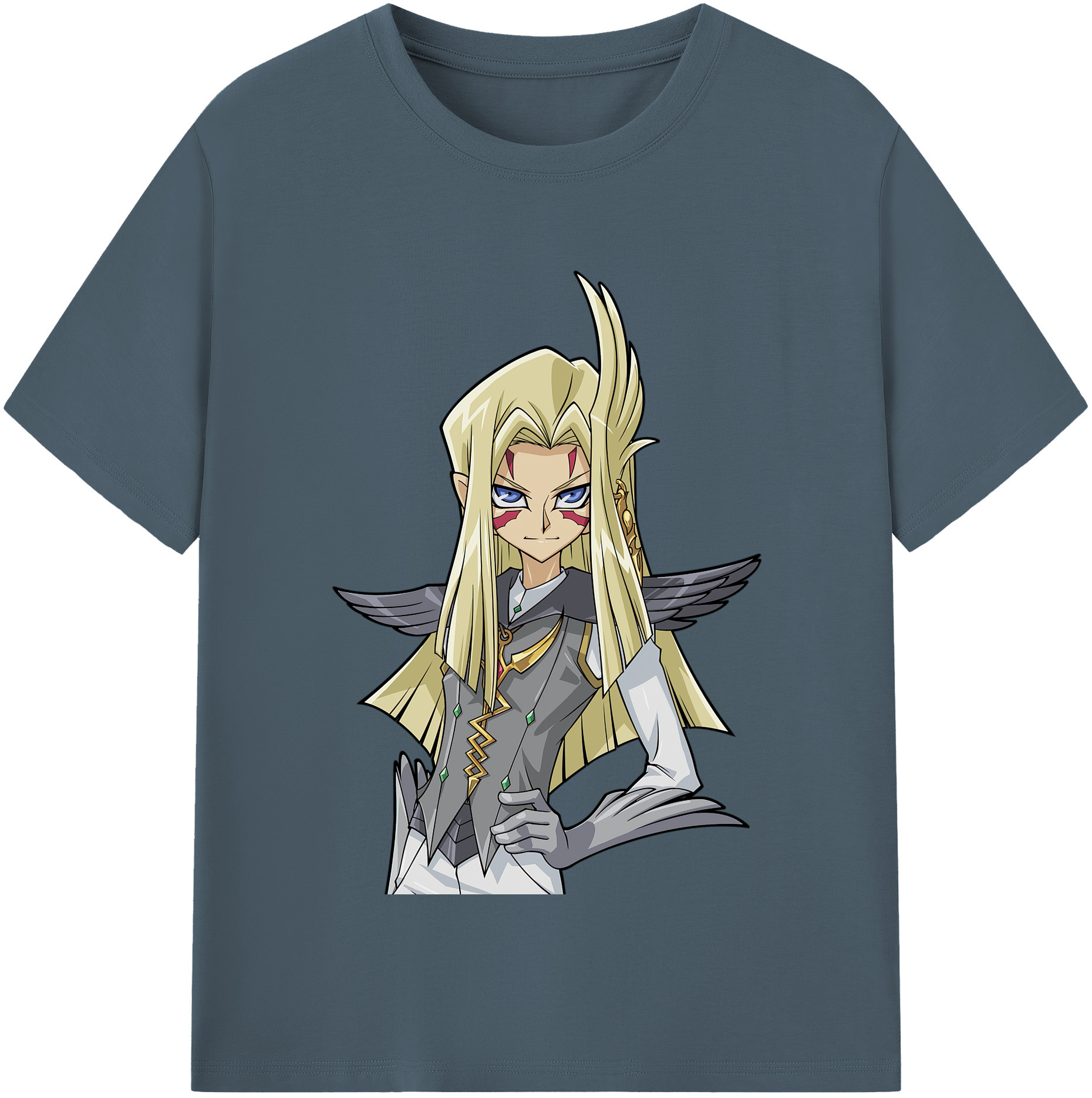 （画像用） 遊☆戯☆王 Yu-Gi-Oh! 綿100％半袖Tシャツ（フロントプリント）